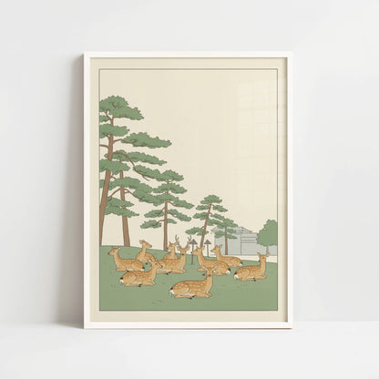 Deer of Nara Park – Print