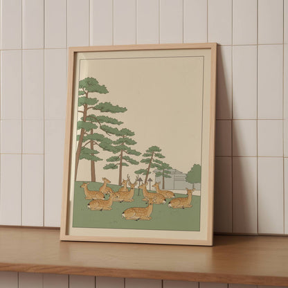 Deer of Nara Park – Print
