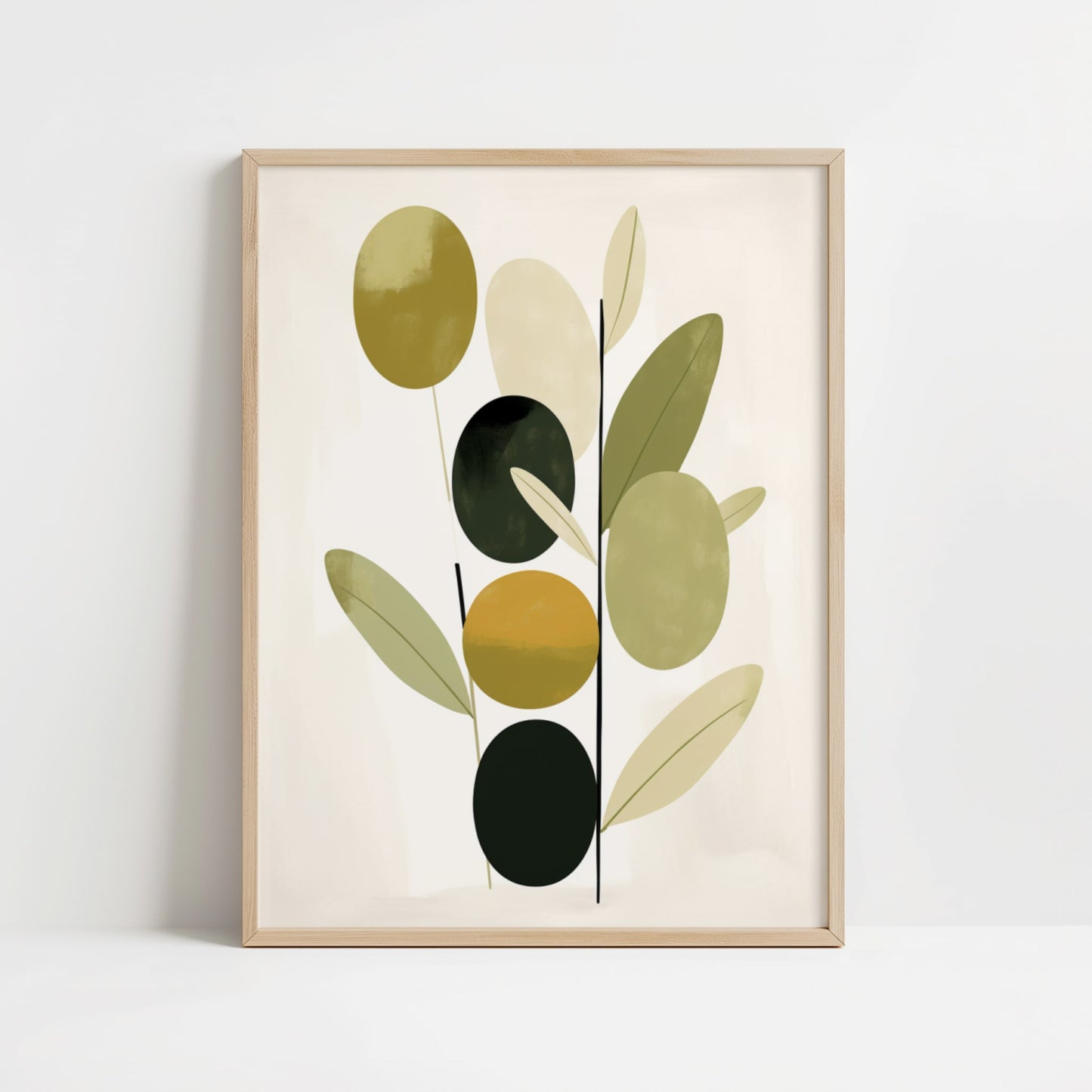 Poster - Olives in Bohemian style