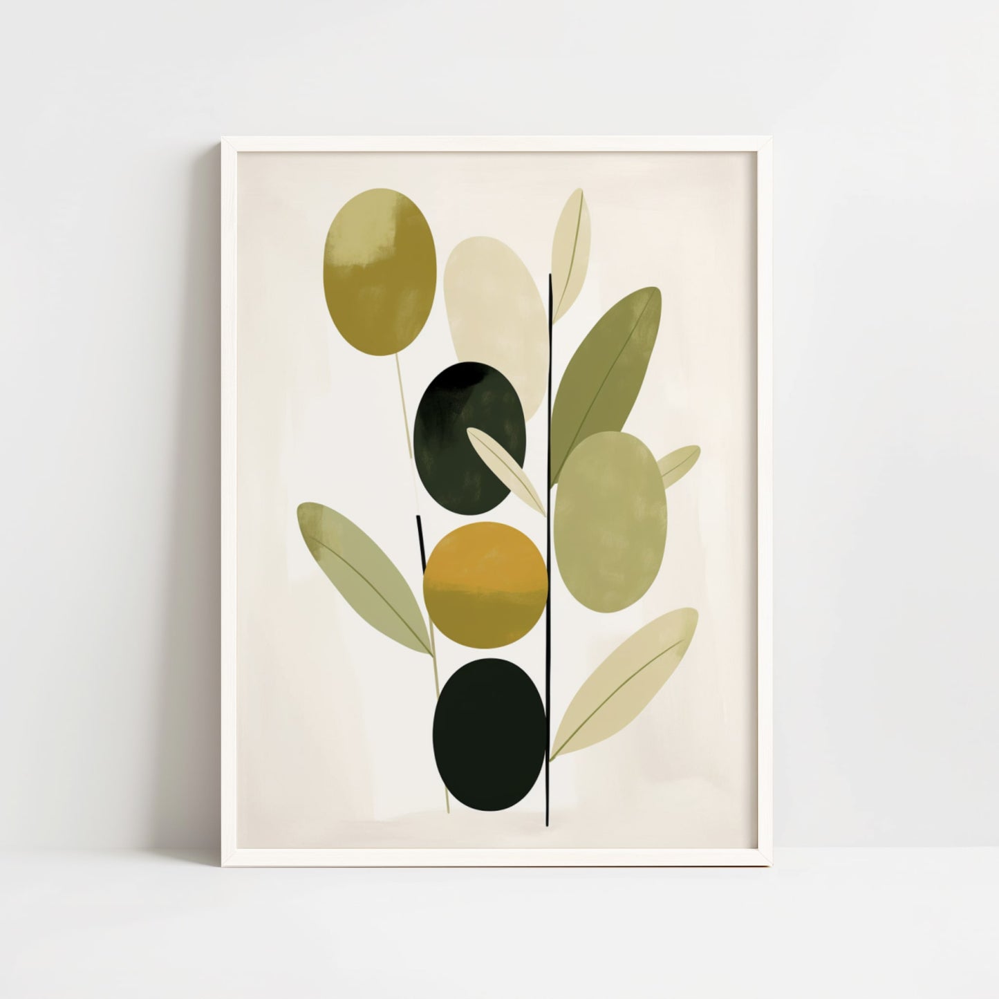 Poster - Olives in Bohemian style