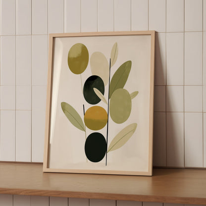 Poster - Olives in Bohemian style