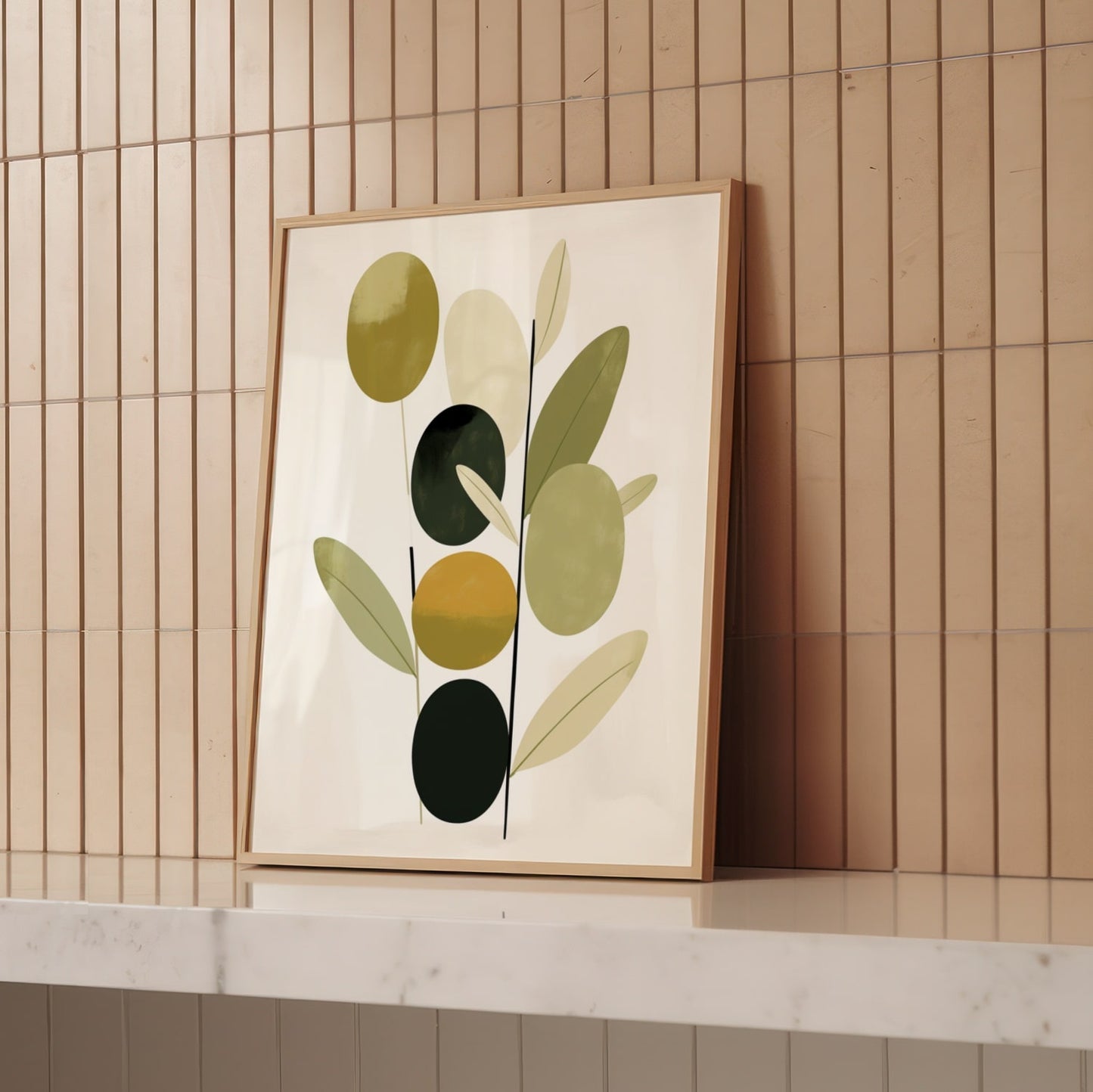 Poster - Olives in Bohemian style