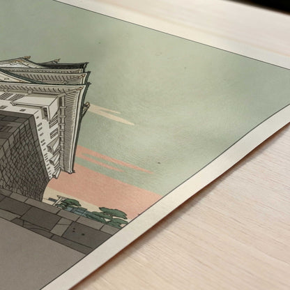 Stone Foundations of Osaka Castle – Print