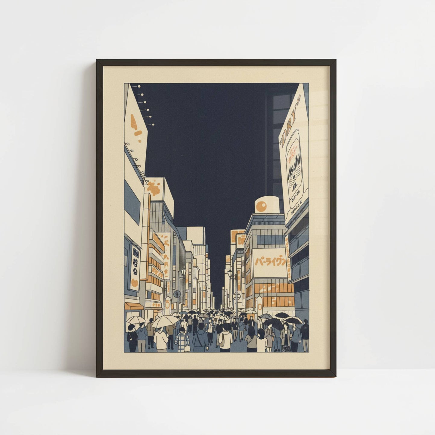 Neon Night in Osaka – Print