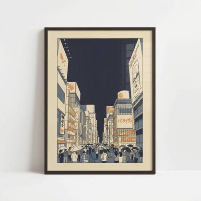 Neon Night in Osaka – Print