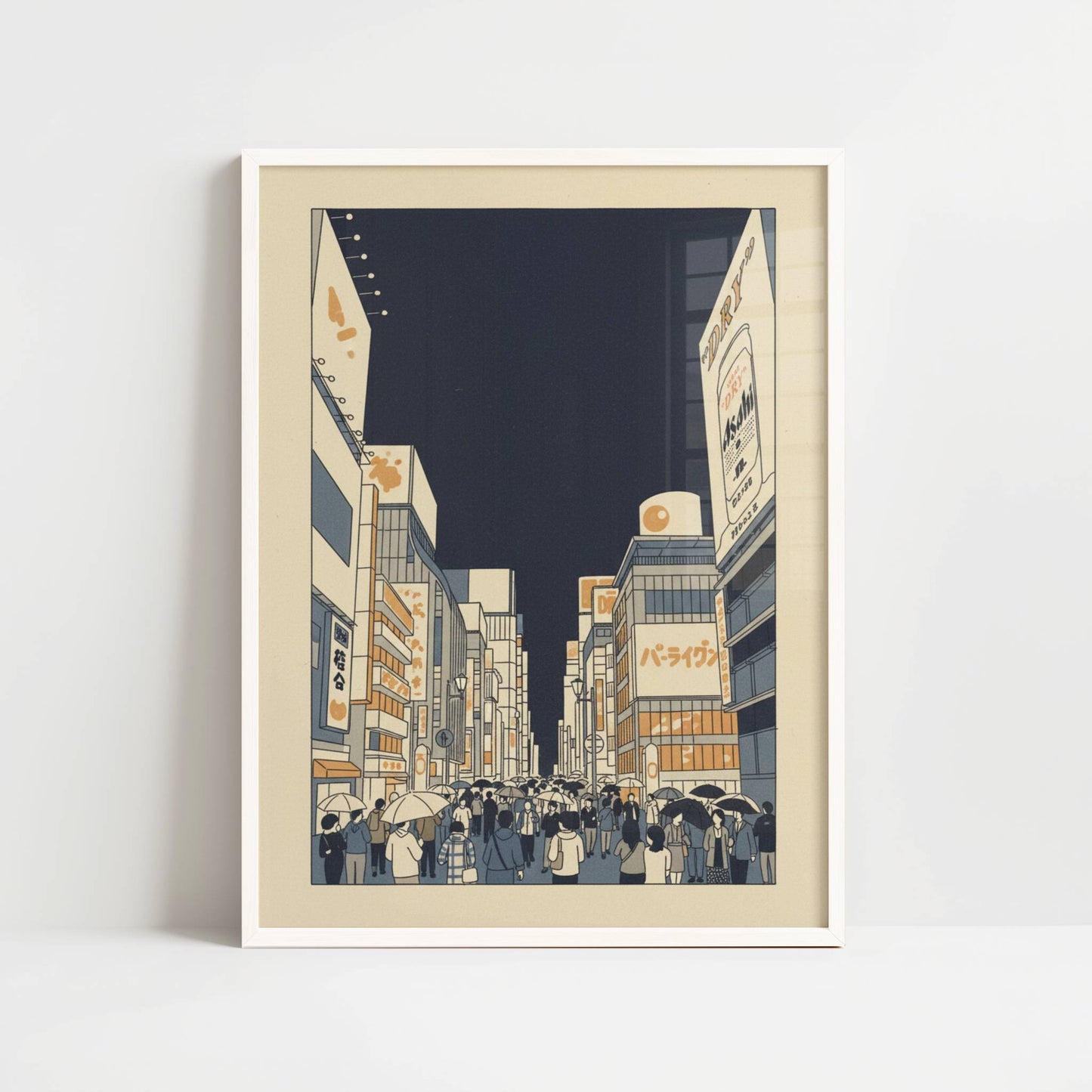 Neon Night in Osaka – Print