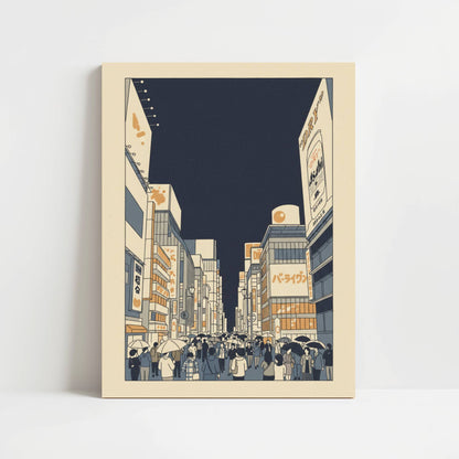 Neon Night in Osaka – Print