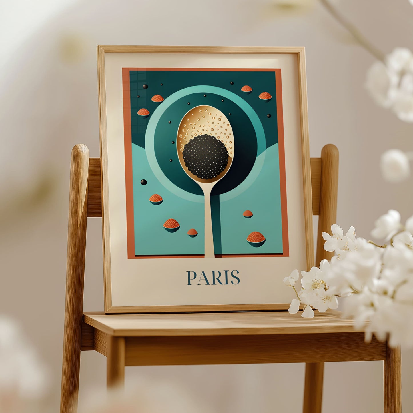 Poster - Caviar from Paris, France