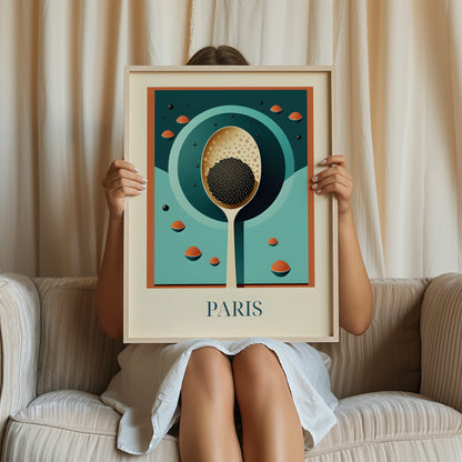 Poster - Caviar from Paris, France