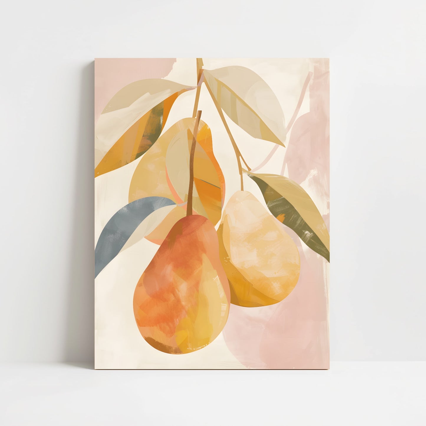 Poster - Pears in Bohemian style