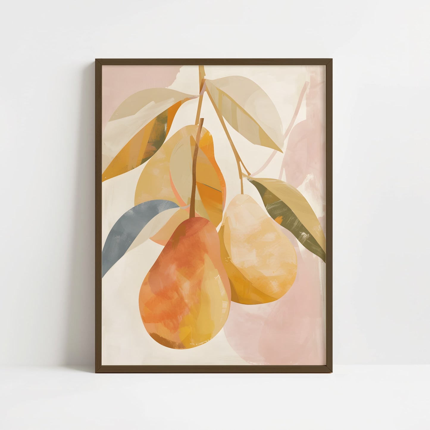 Poster - Pears in Bohemian style