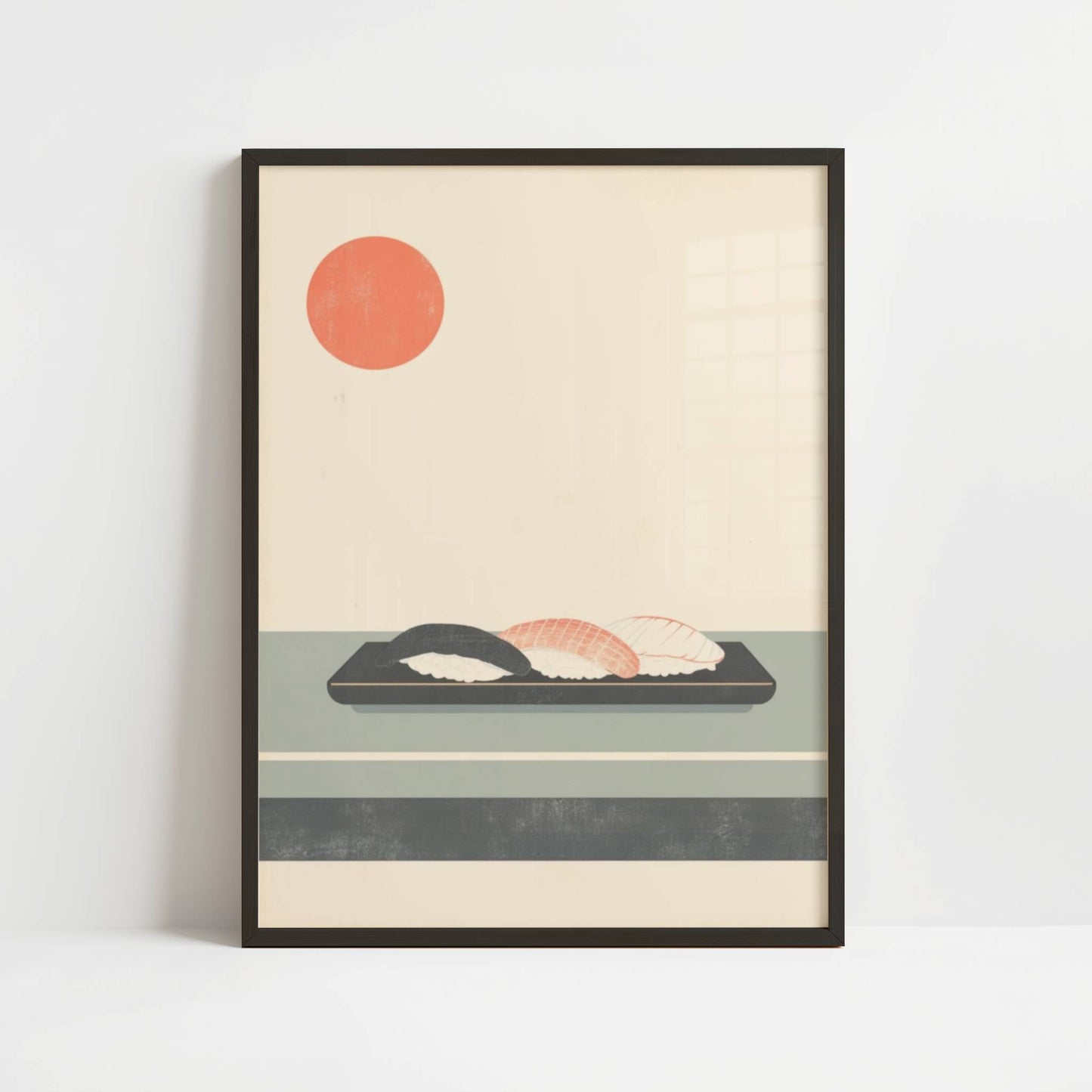 Quiet Sushi Arrangement – Print