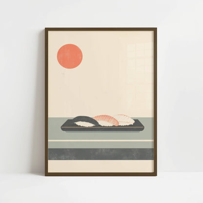 Quiet Sushi Arrangement – Print