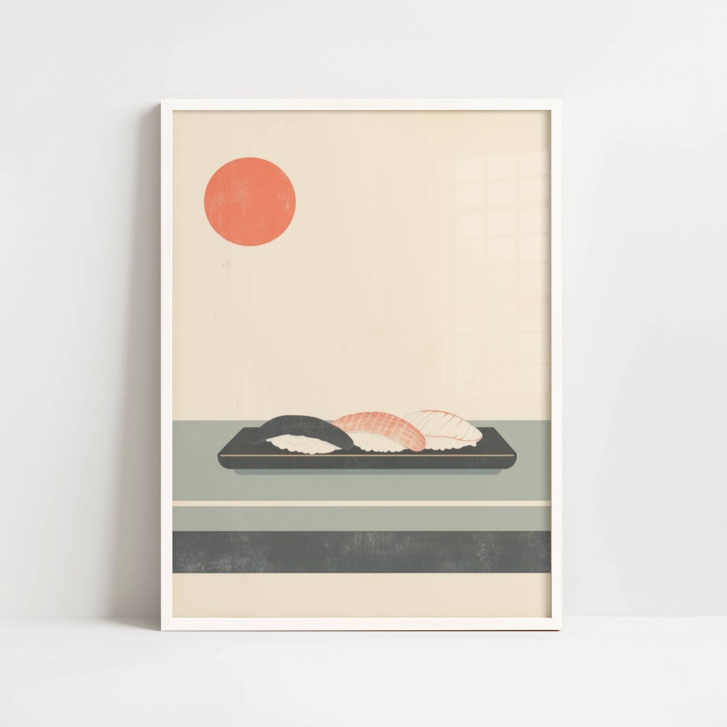 Quiet Sushi Arrangement – Print
