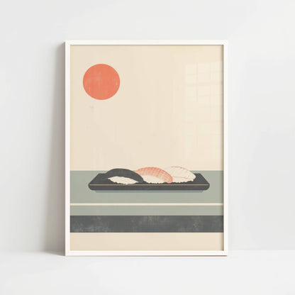 Quiet Sushi Arrangement – Print