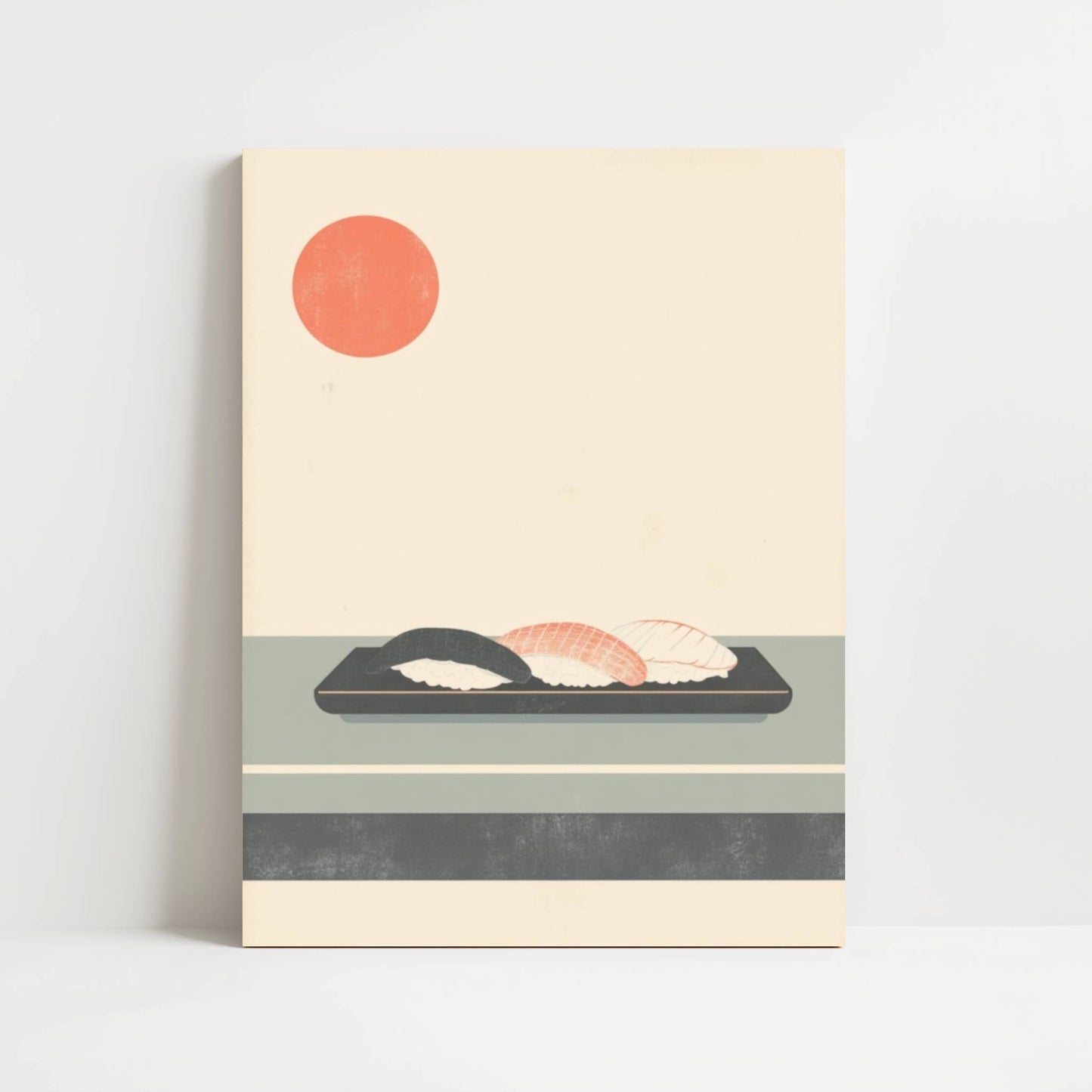 Quiet Sushi Arrangement – Print