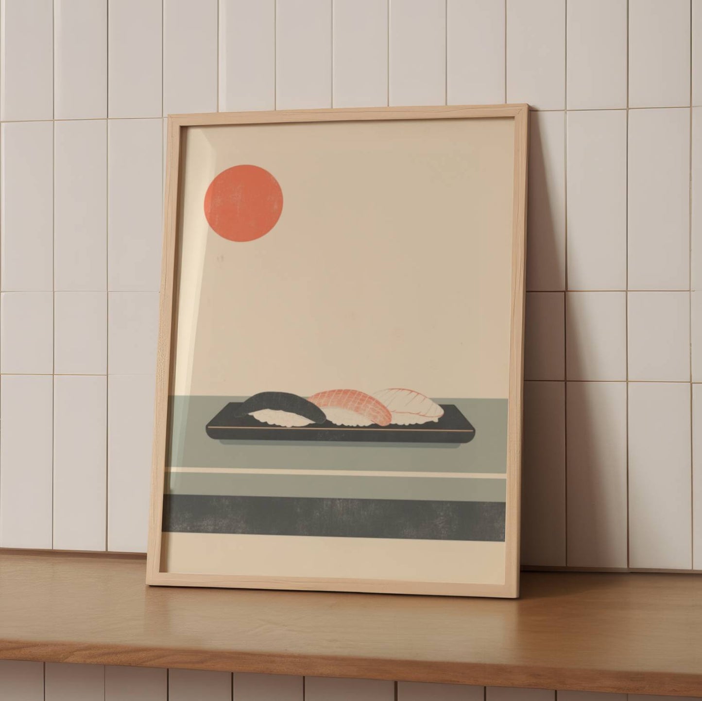 Quiet Sushi Arrangement – Print