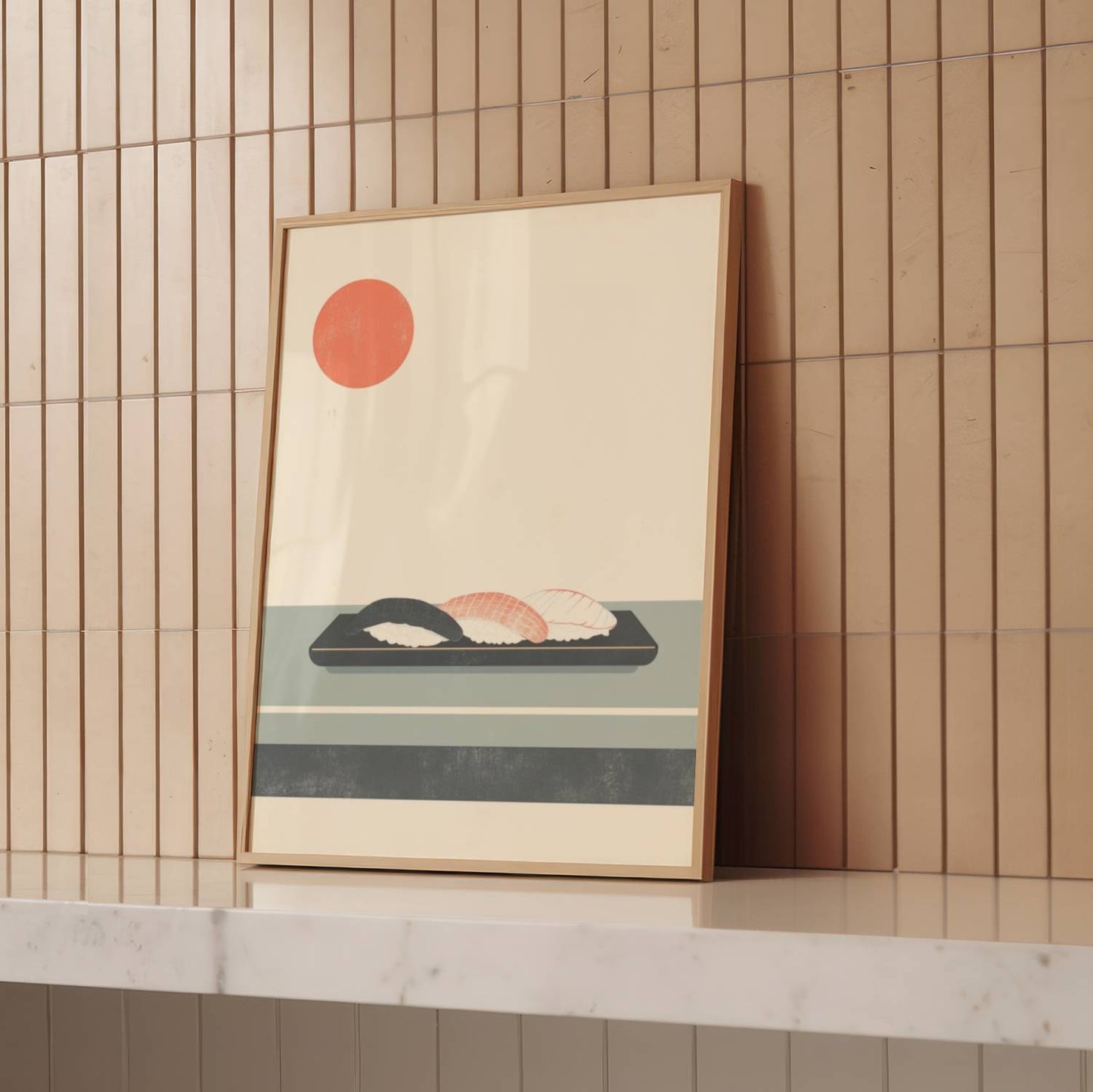 Quiet Sushi Arrangement – Print