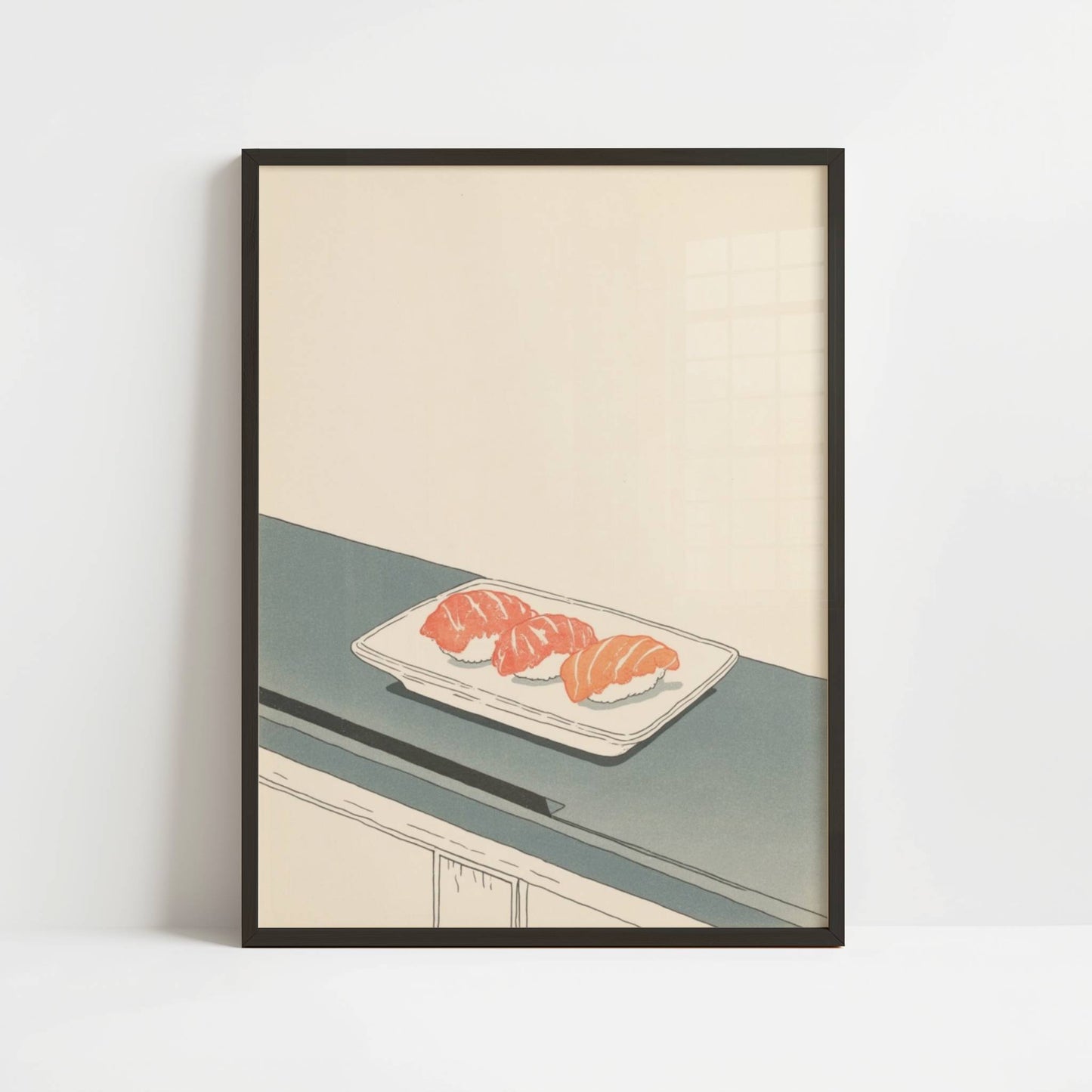 Balance on a Sushi Platter – Print