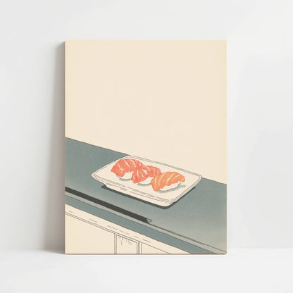 Balance on a Sushi Platter – Print