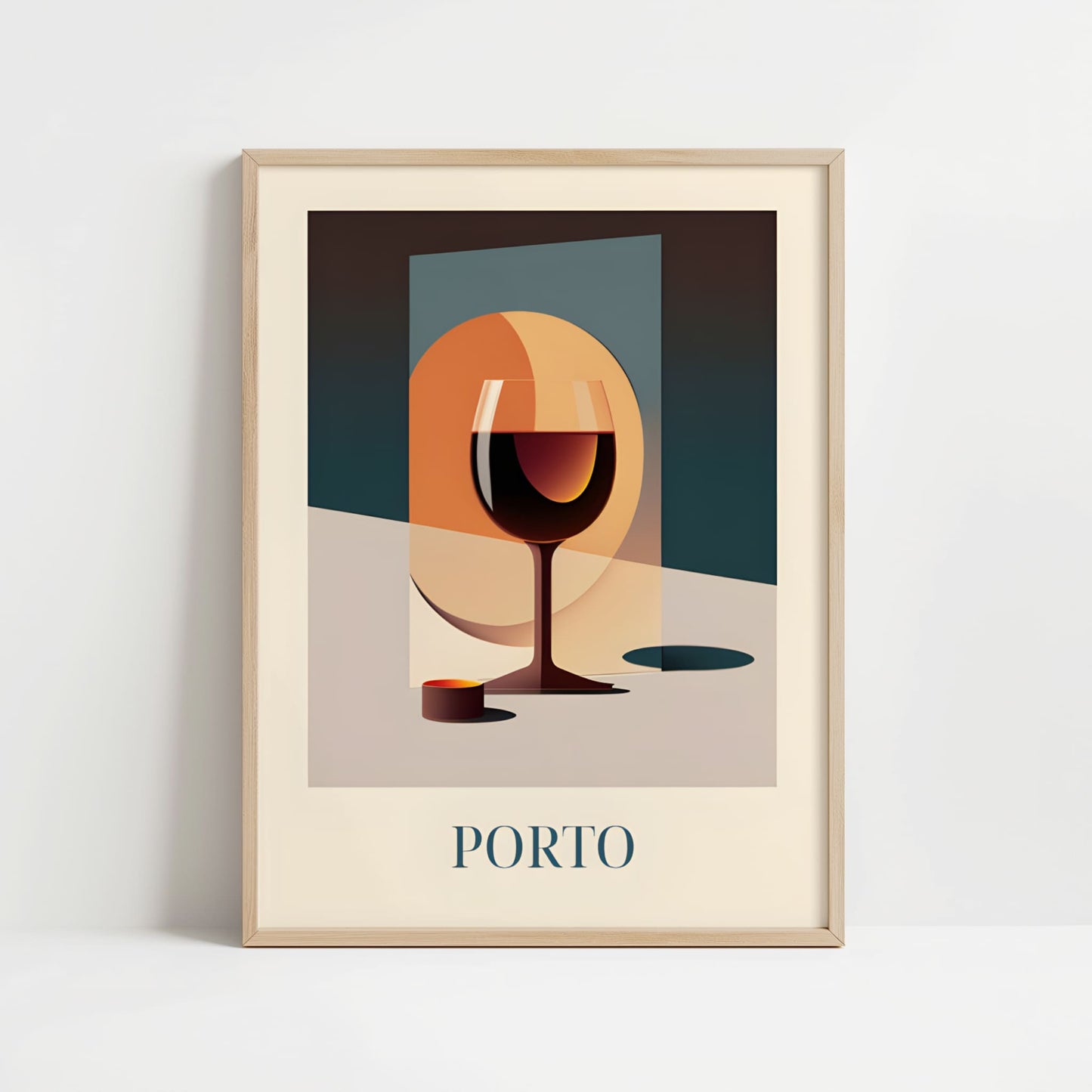 Poster - Port wine from Porto, Portugal