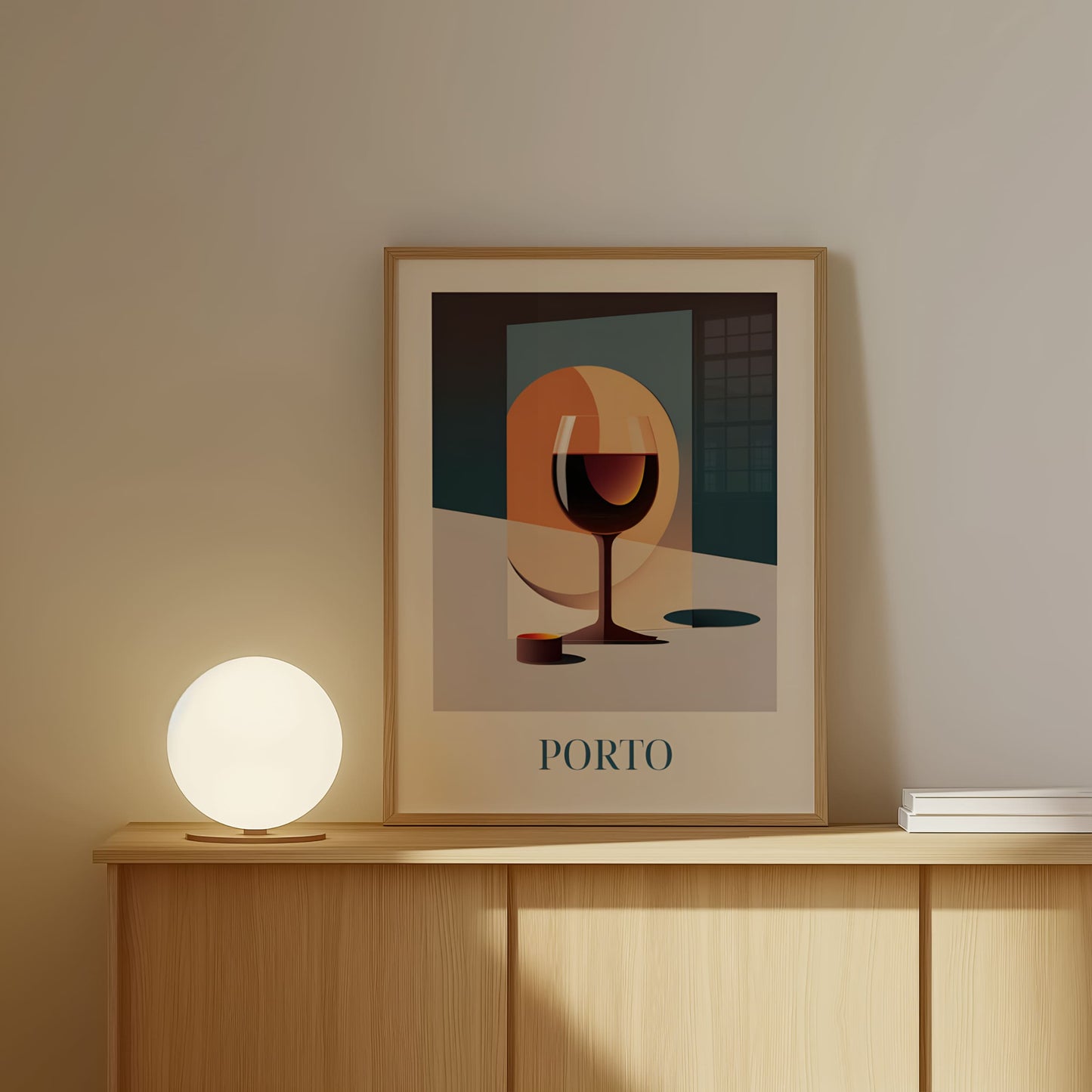 Poster - Port wine from Porto, Portugal