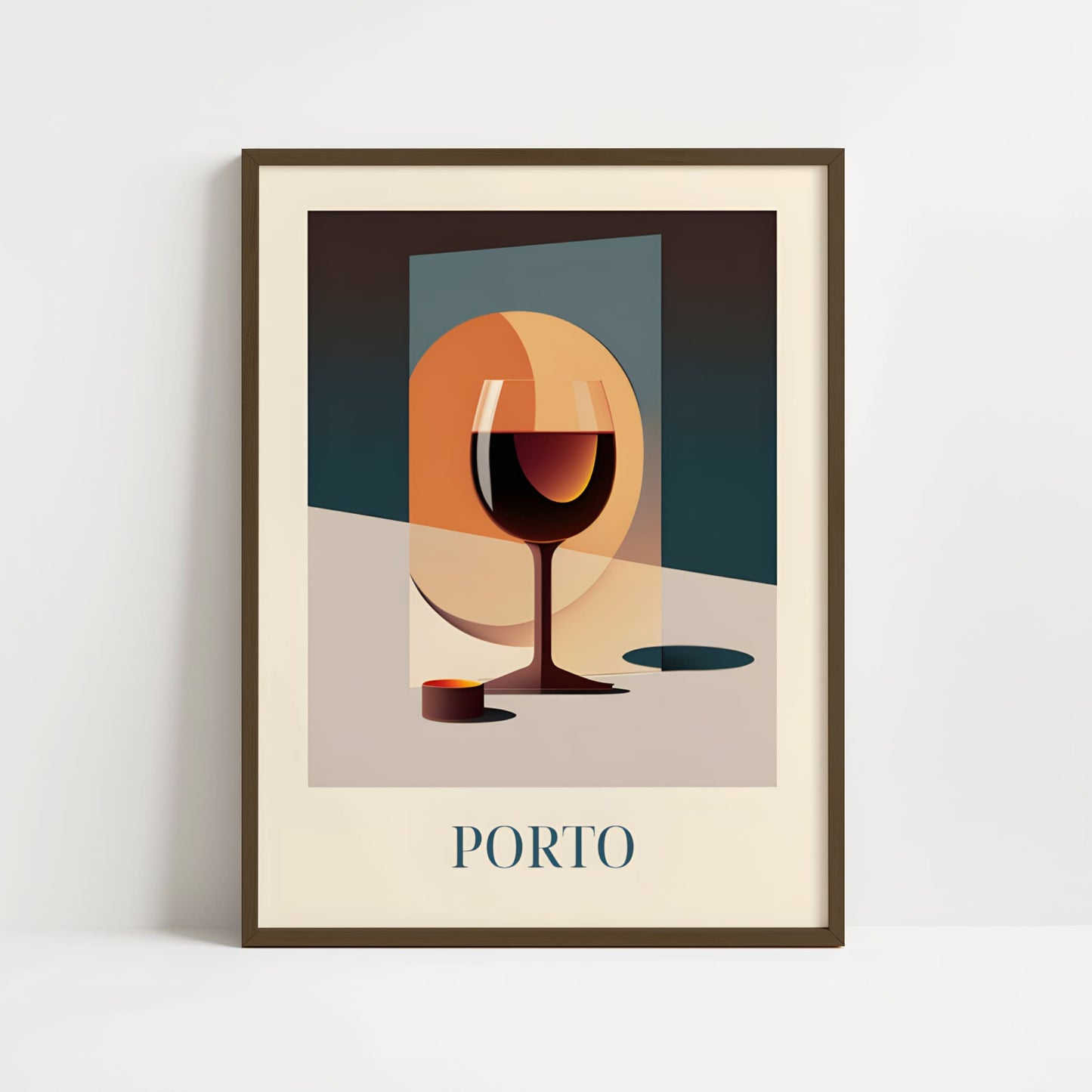 Poster - Port wine from Porto, Portugal