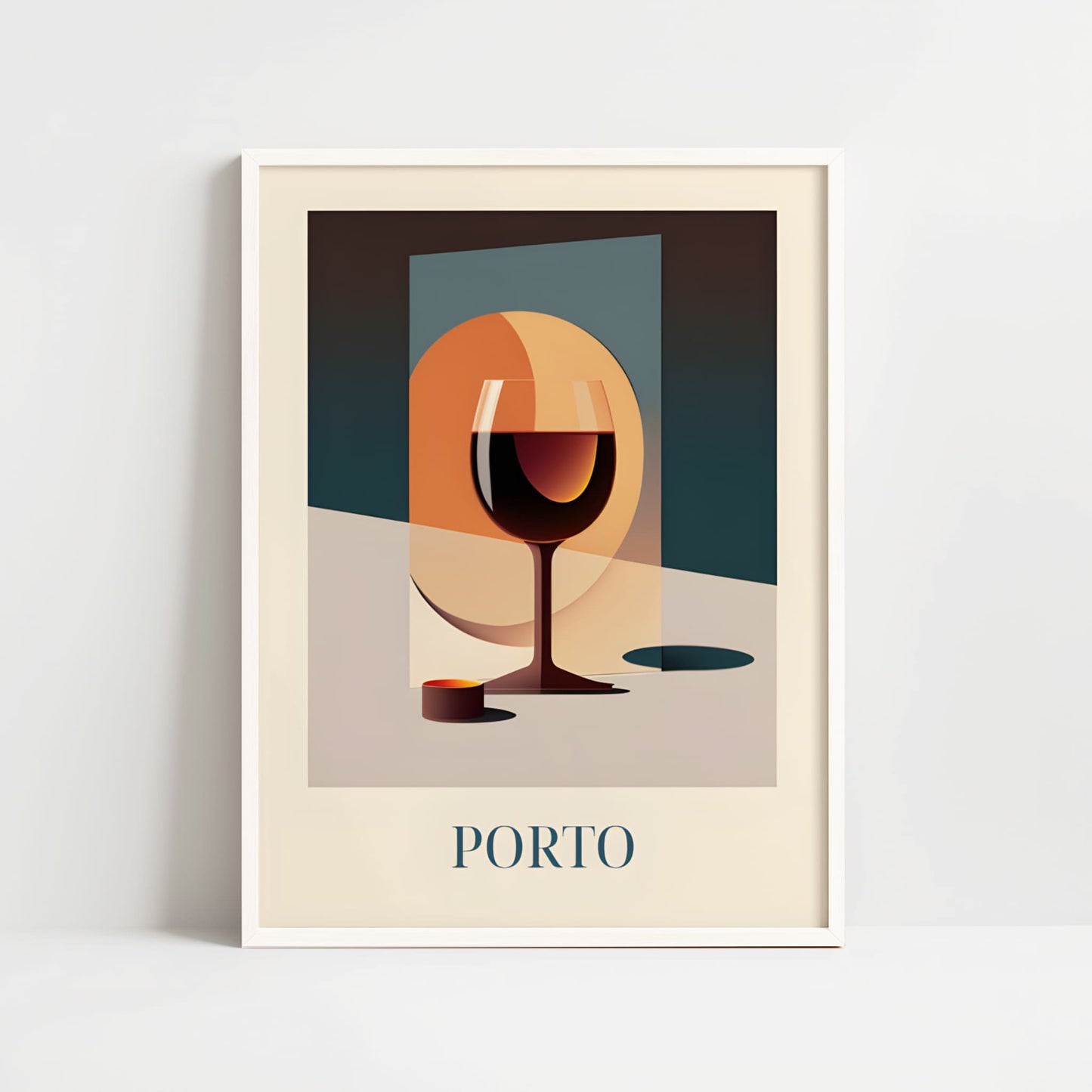 Poster - Port wine from Porto, Portugal