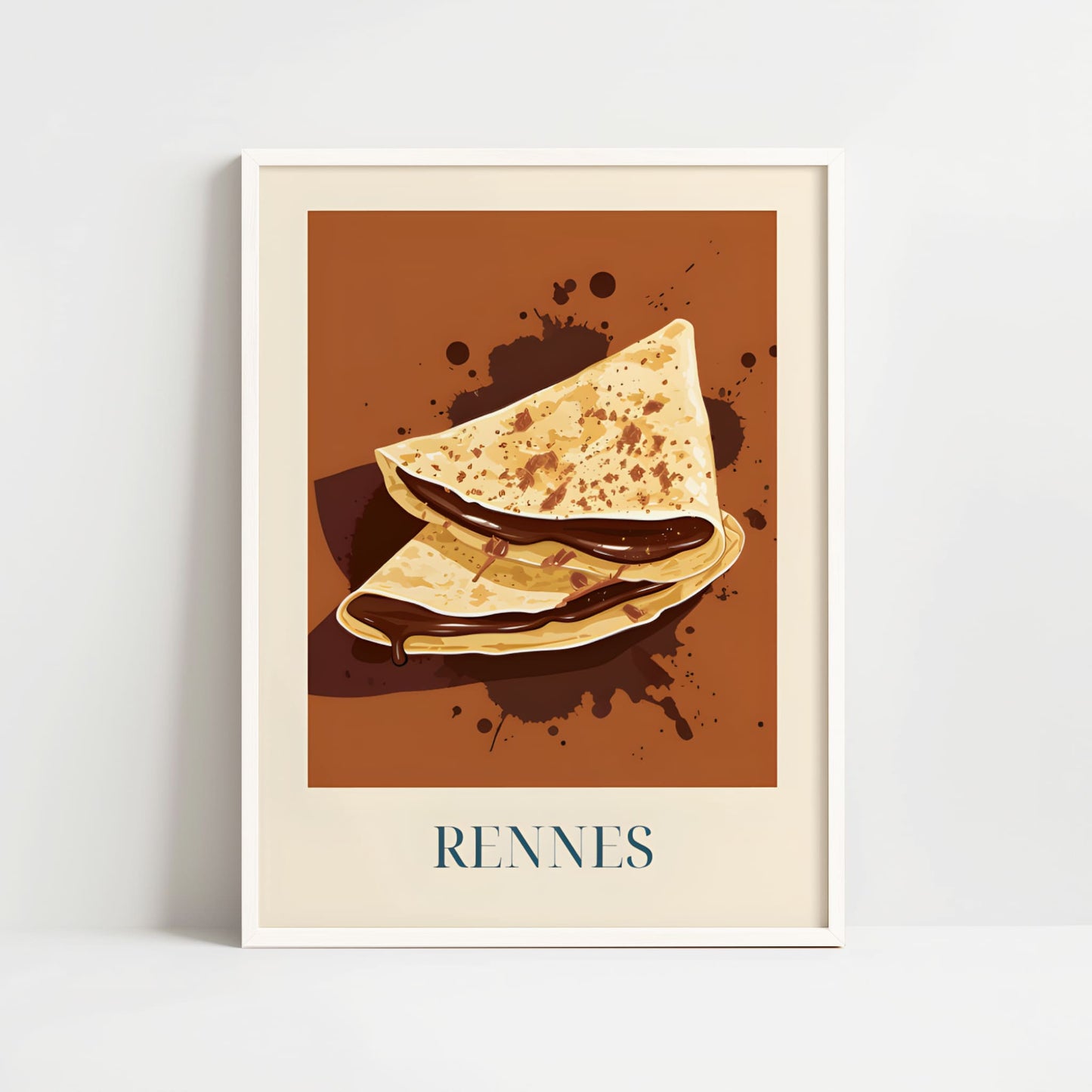 Poster - Crêpes from Rennes, France