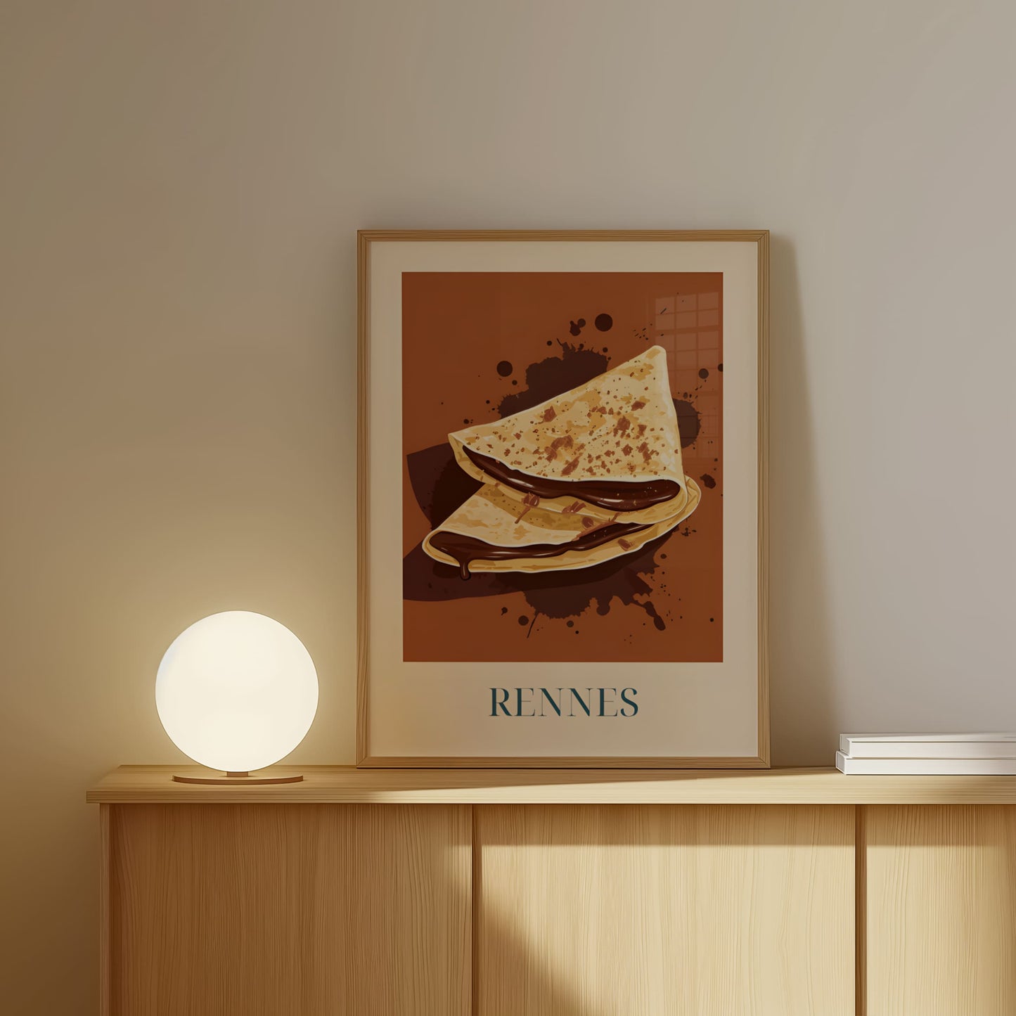 Poster - Crêpes from Rennes, France