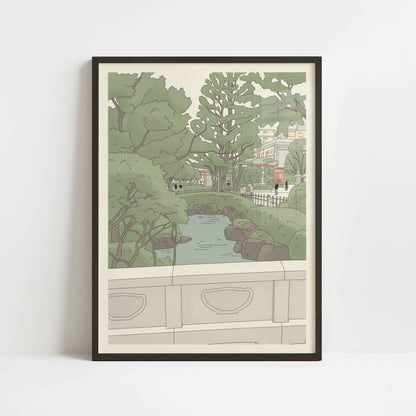 Gardens of Sensō-ji – Print