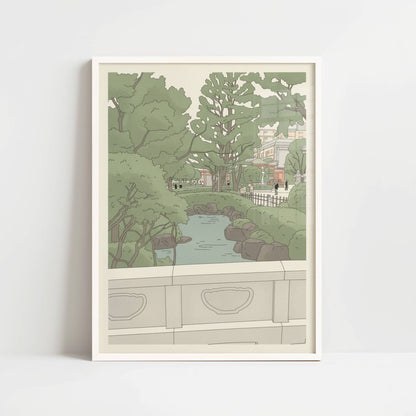 Gardens of Sensō-ji – Print