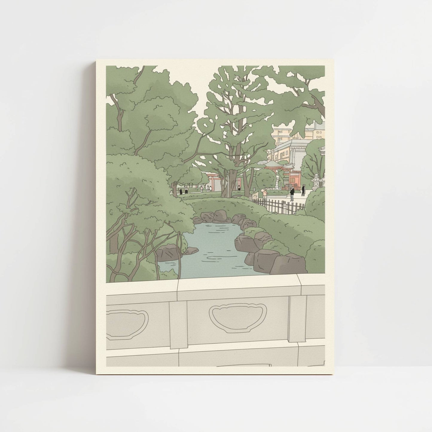 Gardens of Sensō-ji – Print