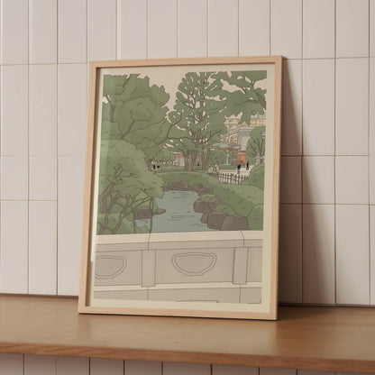 Gardens of Sensō-ji – Print
