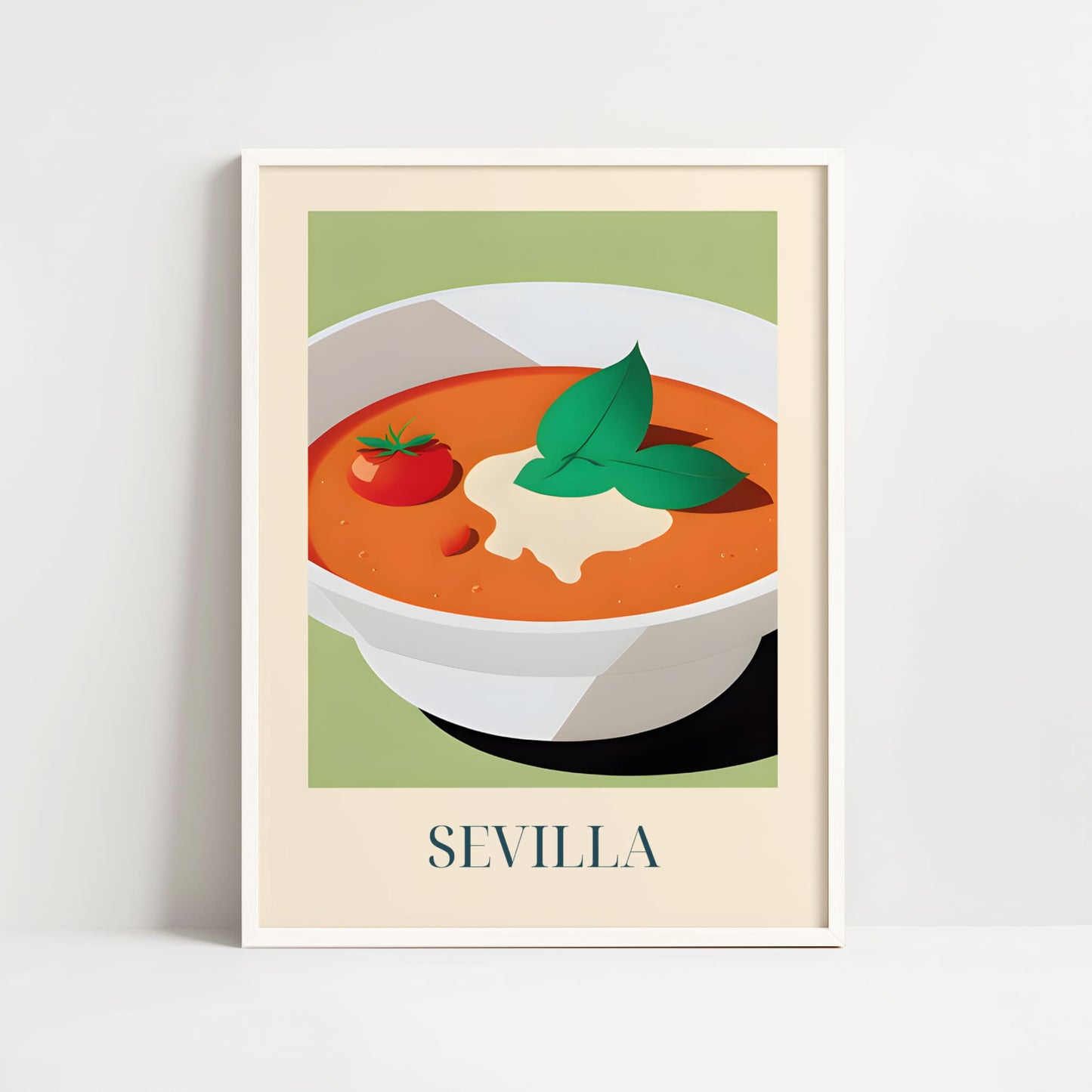 Poster - Gazpacho from Seville, Spain