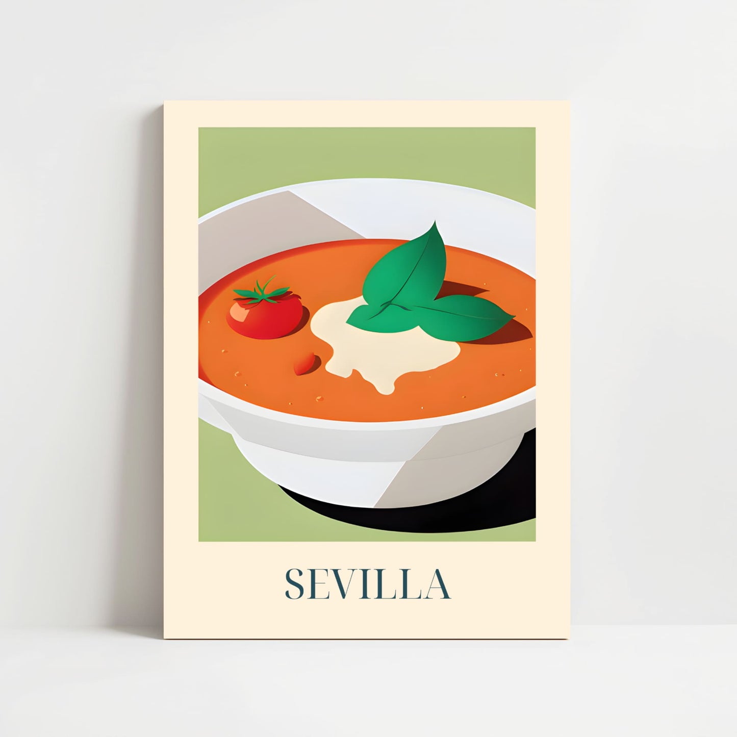 Poster - Gazpacho from Seville, Spain