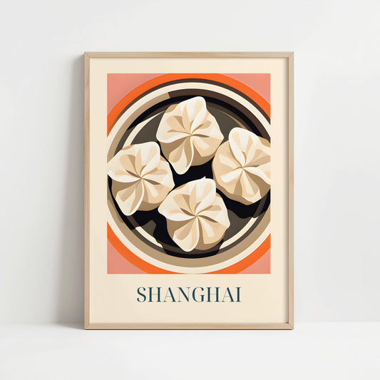 Poster - Dumplings from Shanghai, China