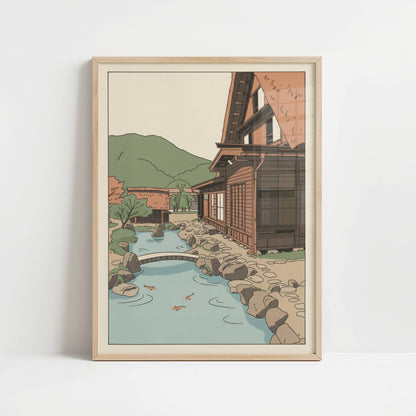 Village of Shirakawa-go – Print