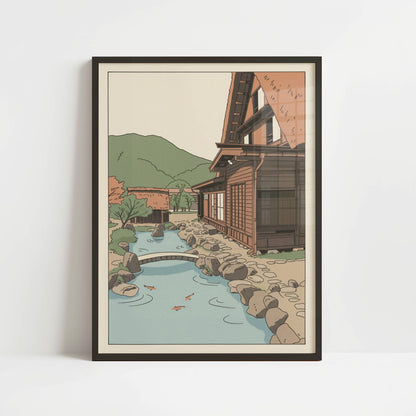Village of Shirakawa-go – Print