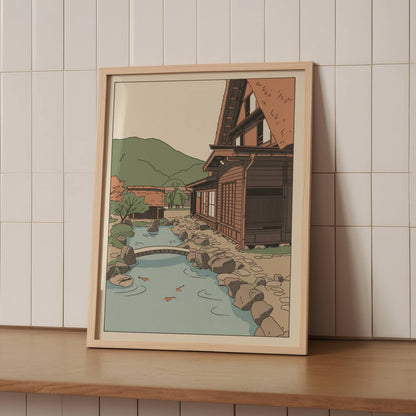 Village of Shirakawa-go – Print