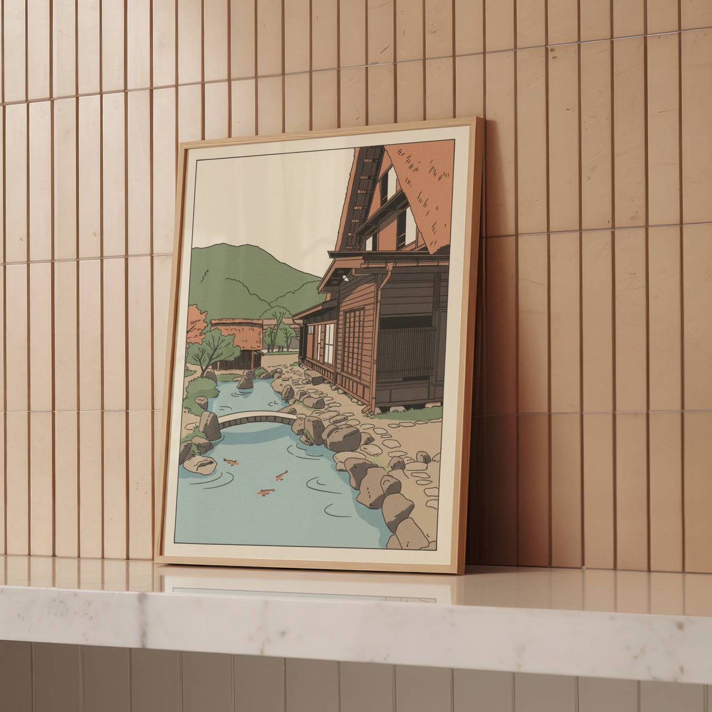 Village of Shirakawa-go – Print