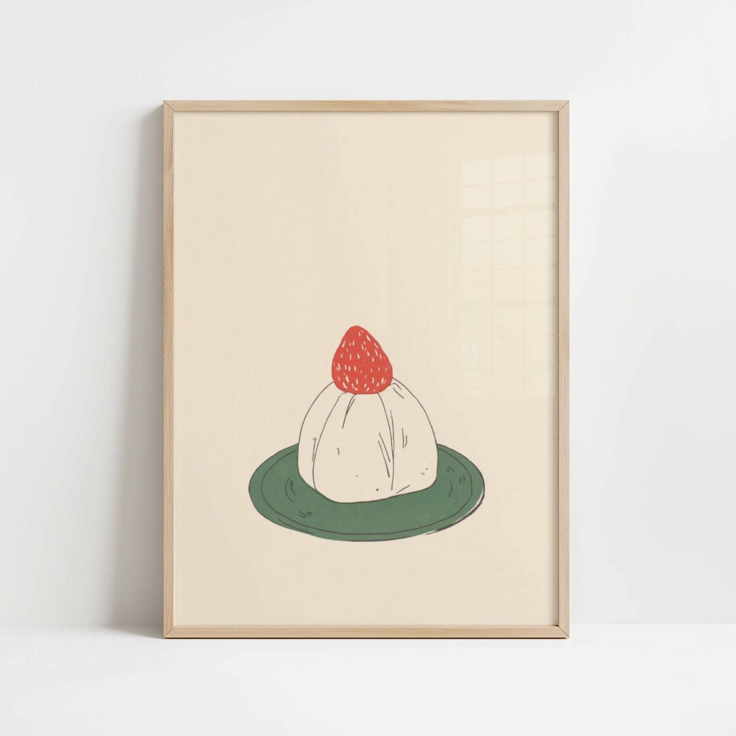 Strawberry Daifuku Moment – Print
