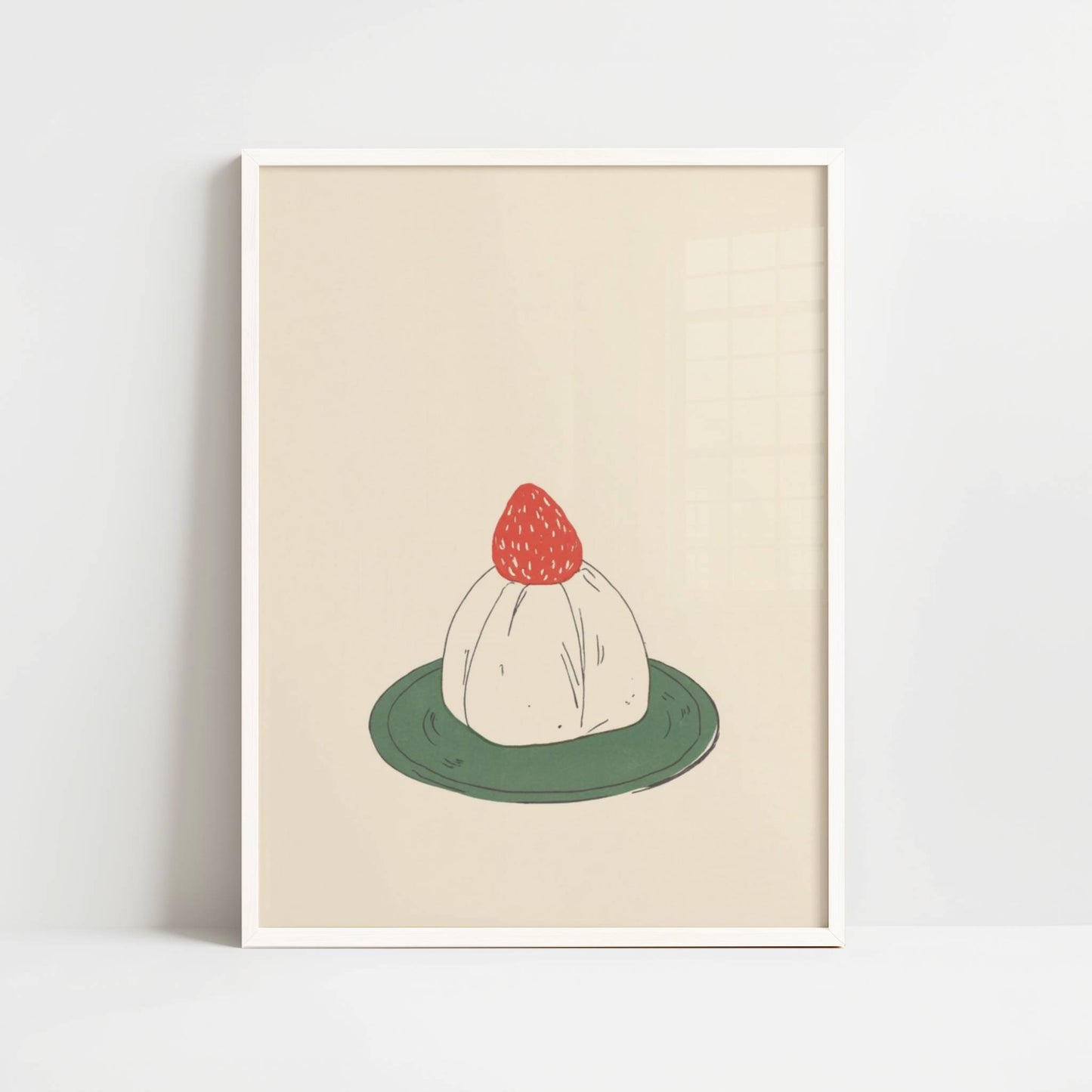 Strawberry Daifuku Moment – Print