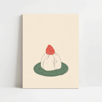 Strawberry Daifuku Moment – Print