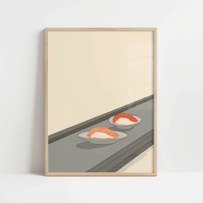Conveyor Sushi Ritual – Print