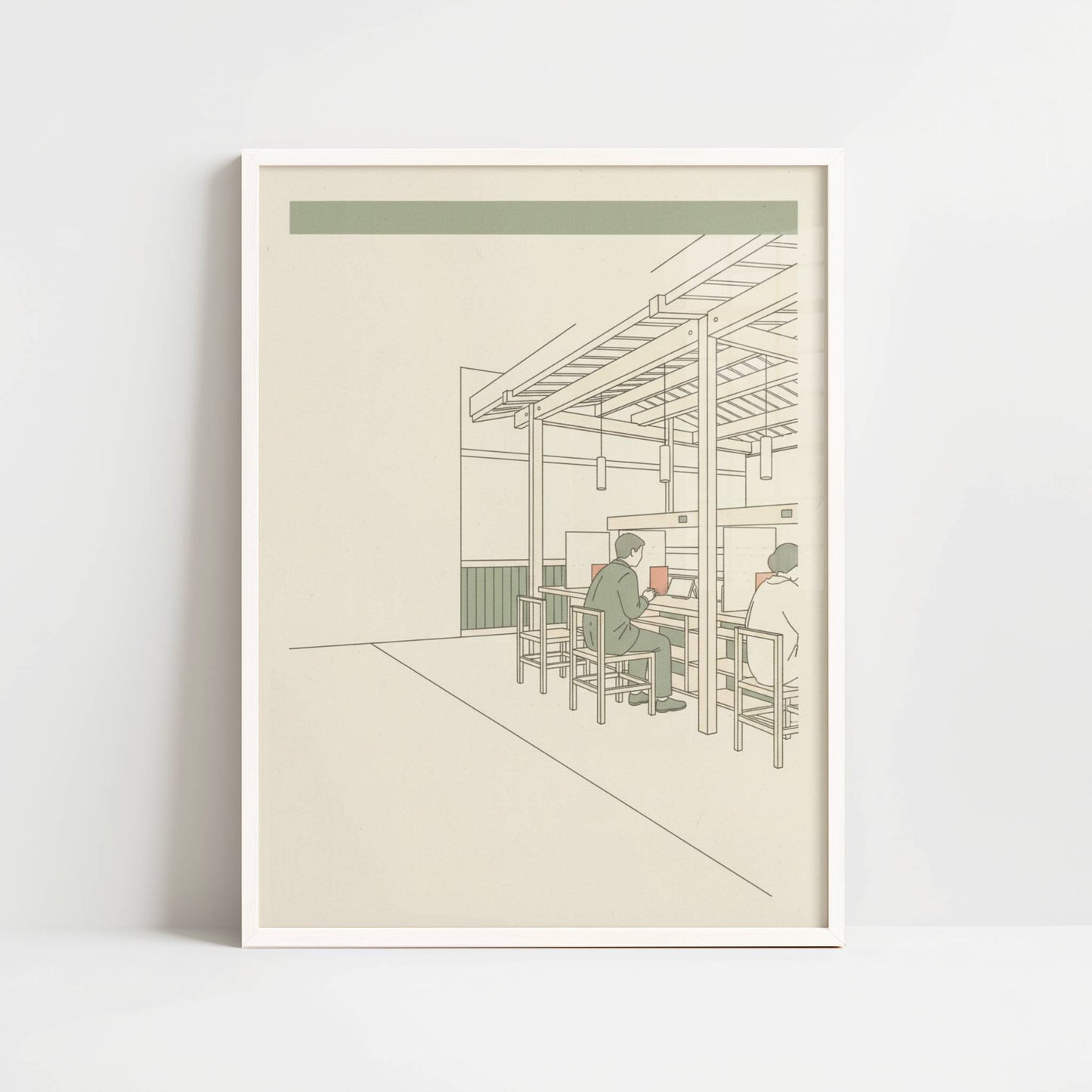 At the Sushi Counter – Print