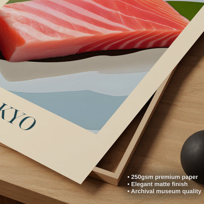 Poster - Otoro Tuna from Tokyo, Japan