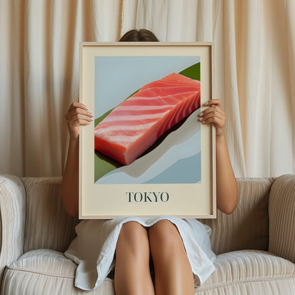 Poster - Otoro Tuna from Tokyo, Japan