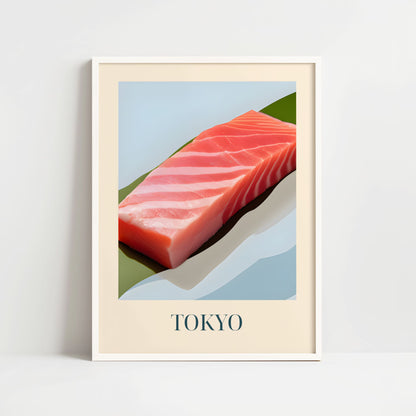 Poster - Otoro Tuna from Tokyo, Japan