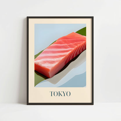 Poster - Otoro Tuna from Tokyo, Japan